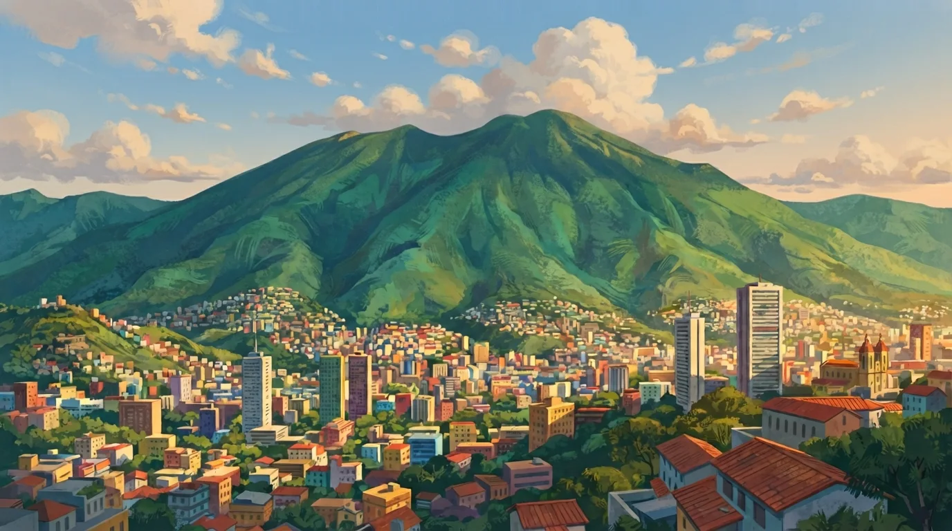 Caracas al pie del Ávila